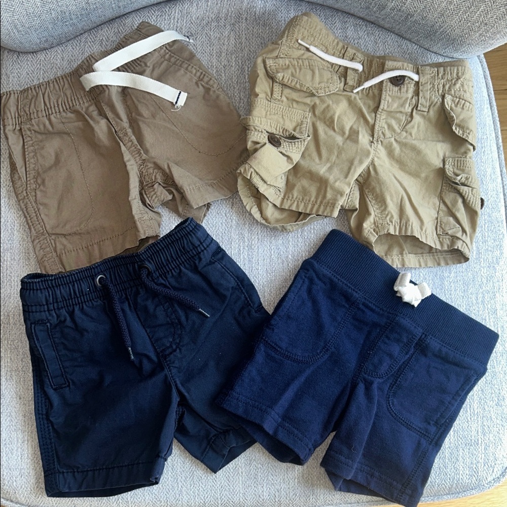 Carters and Baby Gap Shorts Set (3-6 months)